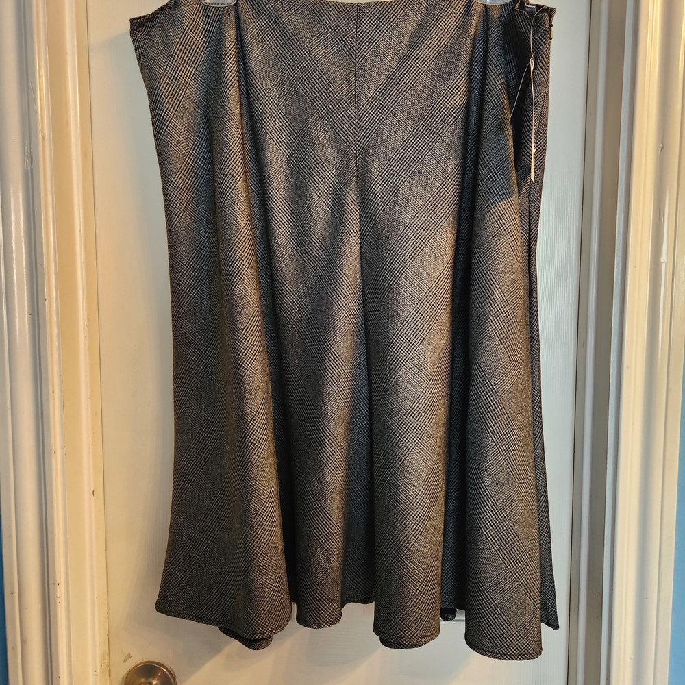 Jones New York Charcoal A-Line Skirt